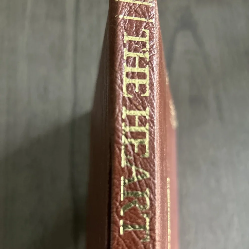 The Human Body The Heart The Living Pump Leather T Book Leather Bound Very Good